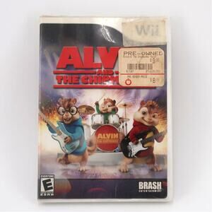 Alvin and the Chipmunks (Nintendo Wii, 2007) Complete